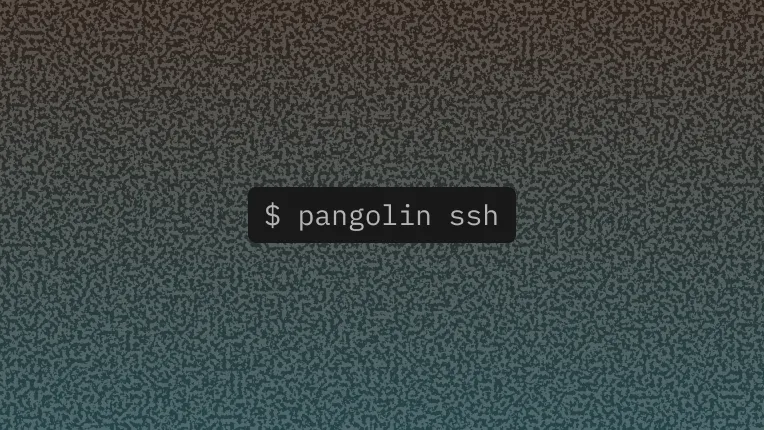 Pangolin brand asset featured on pangolin.net