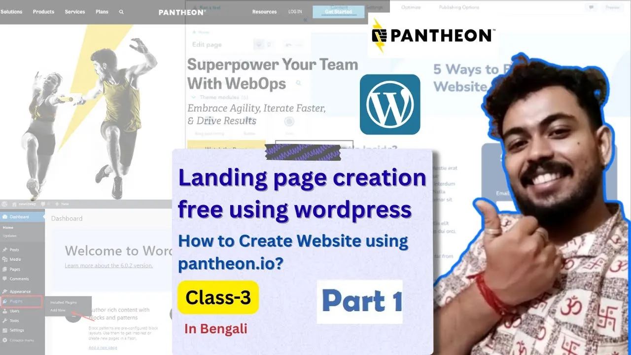 Pantheon brand asset featured on youtube.com