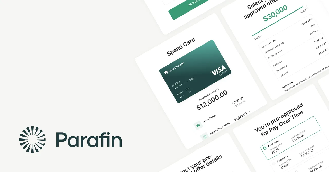 Parafin brand asset featured on parafin.com