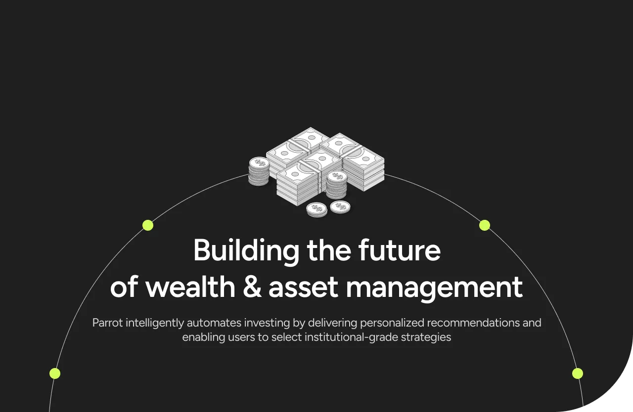 Parrot Finance brand asset featured on parrotfinance.io