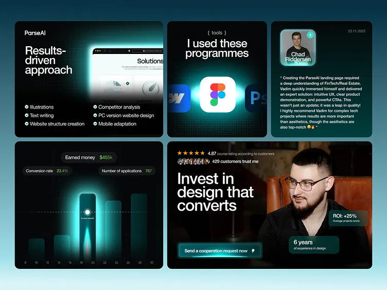 Parse brand asset featured on dribbble.com