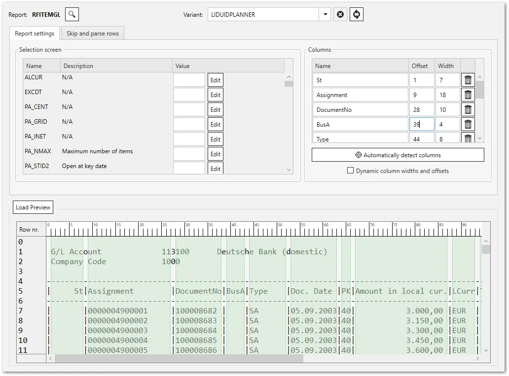 Parse brand asset featured on helpcenter.theobald-software.com