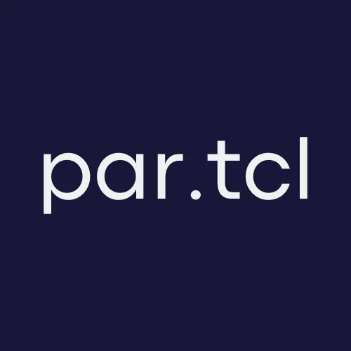 Partcl brand asset featured on partcl.com