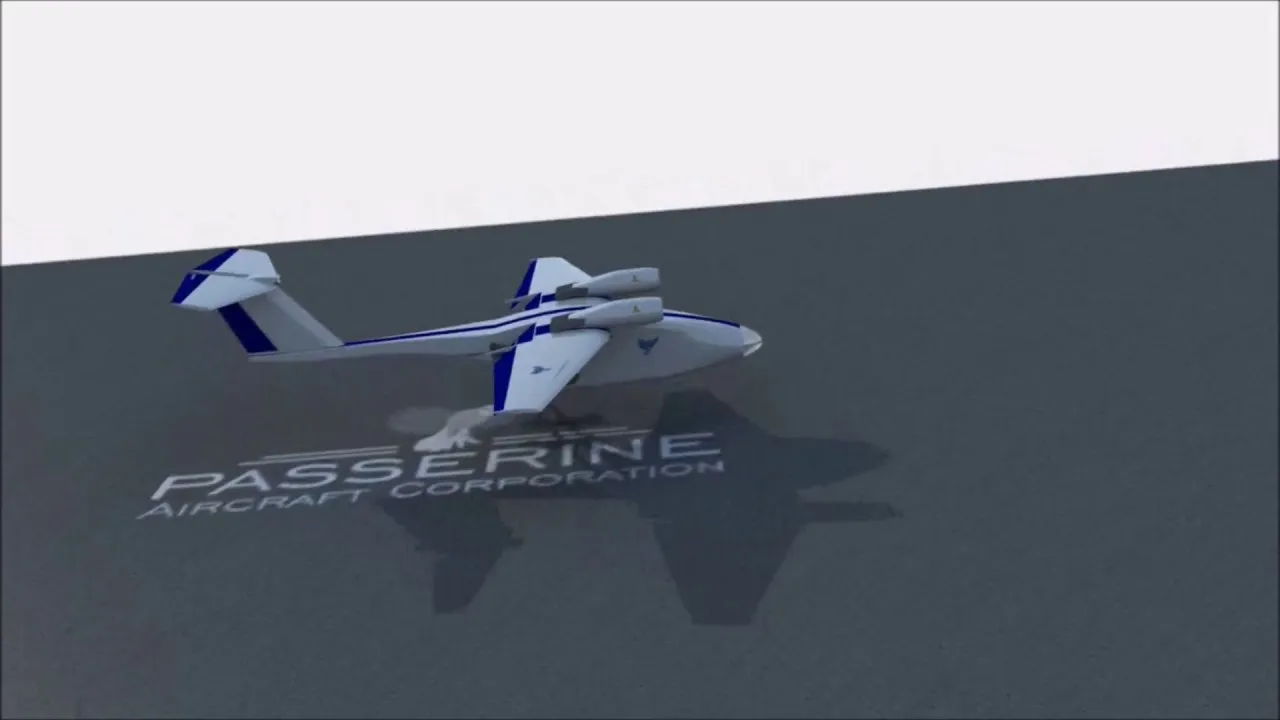 Passerine Aircraft brand asset featured on spectrum.ieee.org