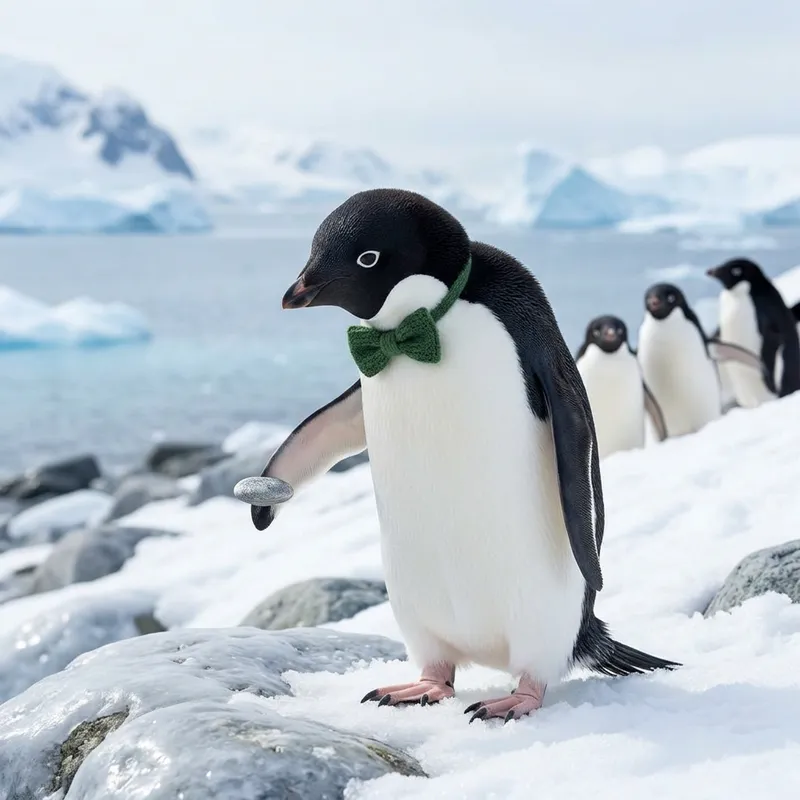 Penguin AI brand asset featured on easy-peasy.ai