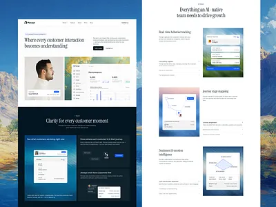 Percept.AI brand asset featured on dribbble.com