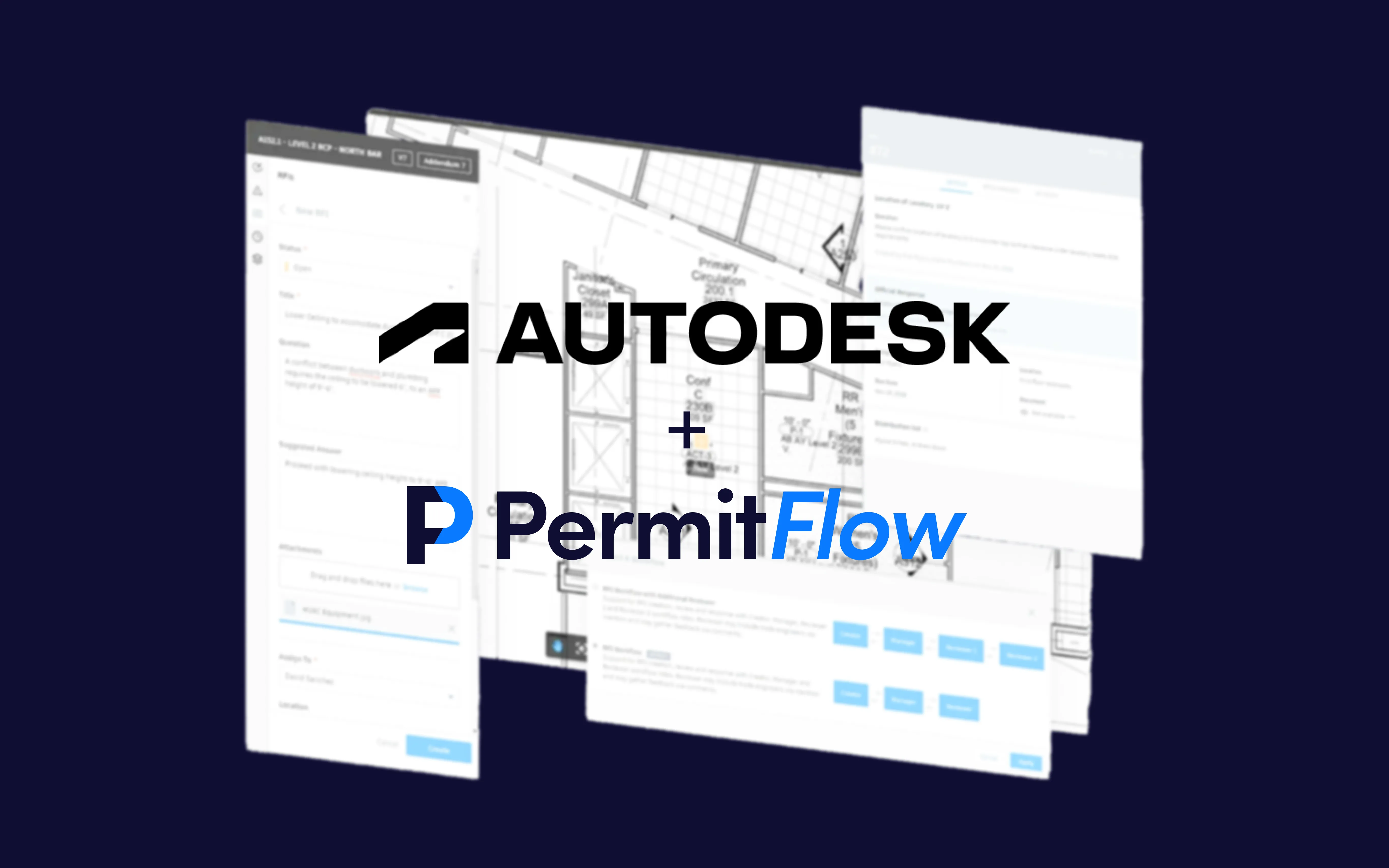 PermitFlow brand asset featured on permitflow.com