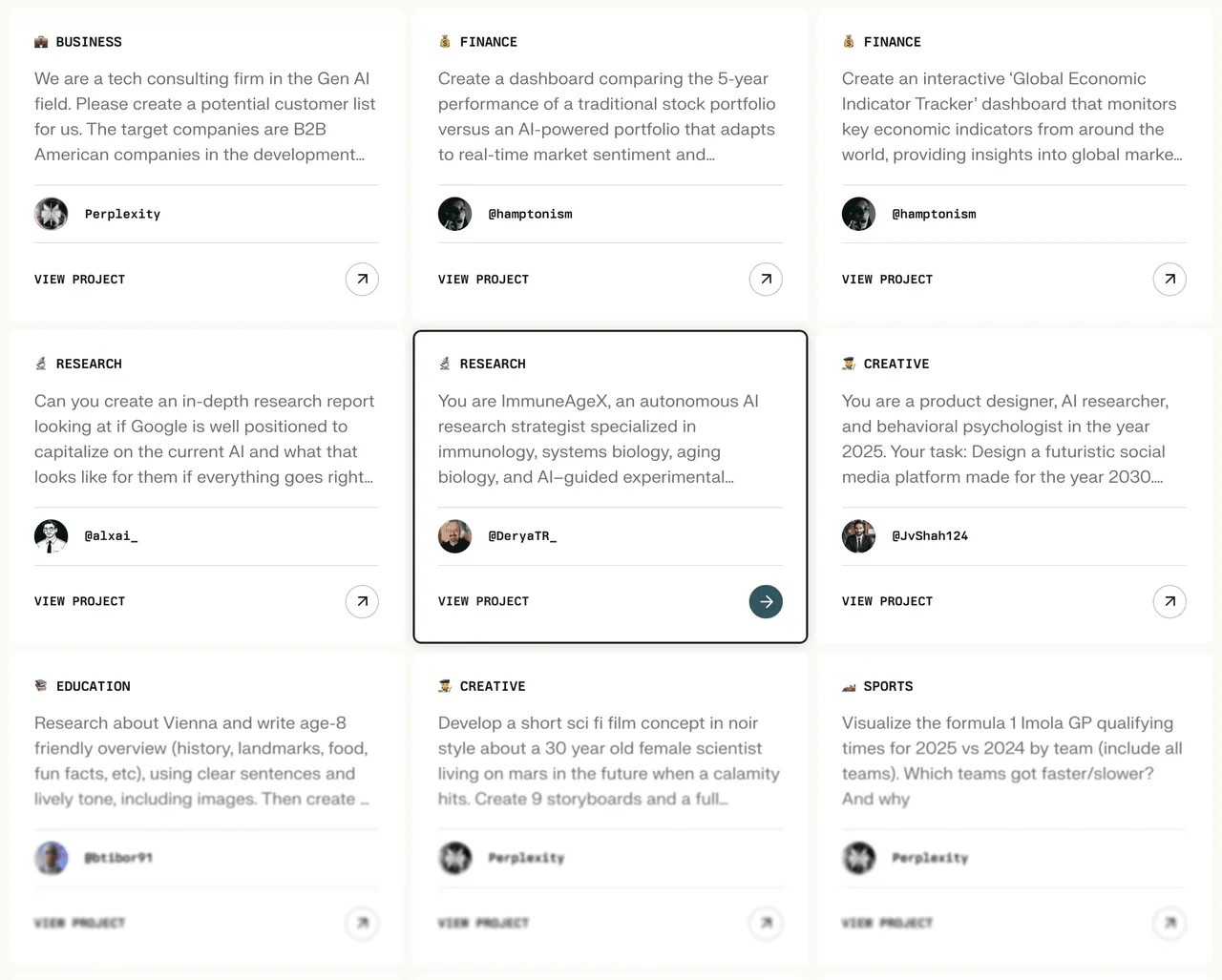 Perplexity brand asset featured on perplexity.ai
