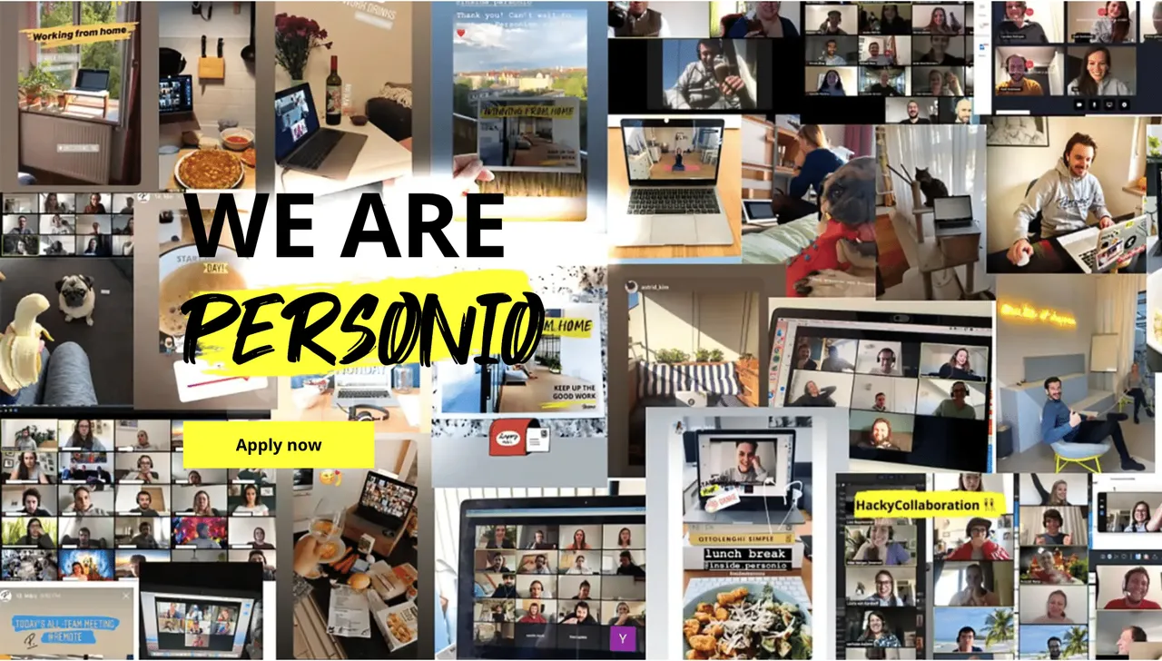 Personio brand asset featured on personio.com
