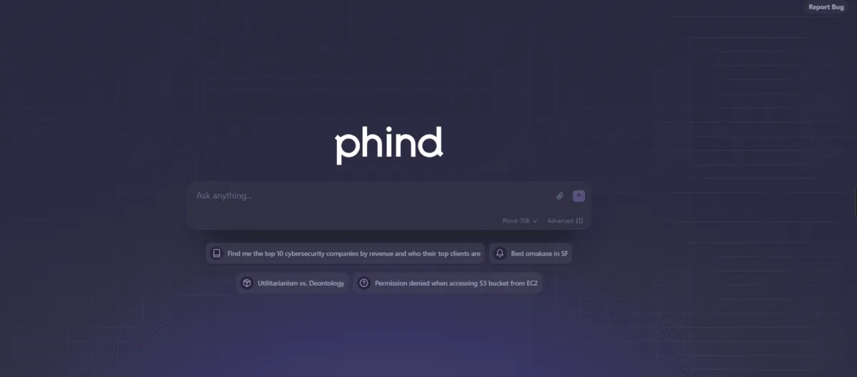 Phind brand asset featured on autogpt.net