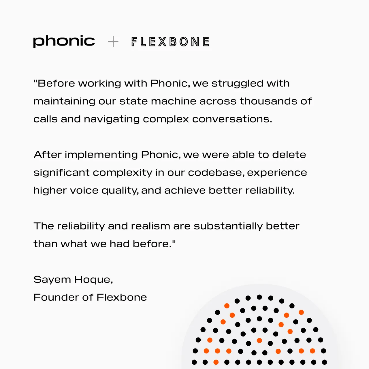 Phonic brand asset featured on phonic.ai
