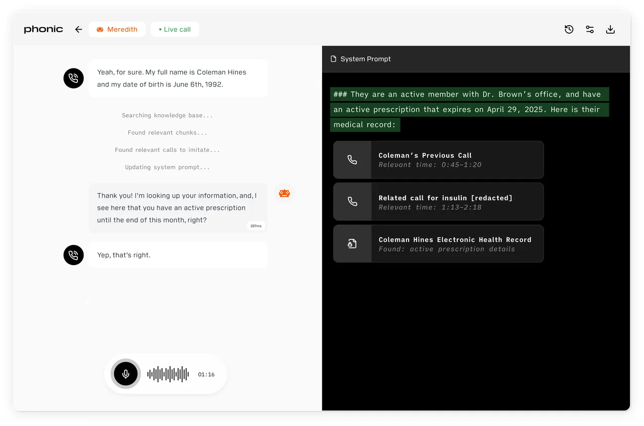 Phonic brand asset featured on phonic.ai