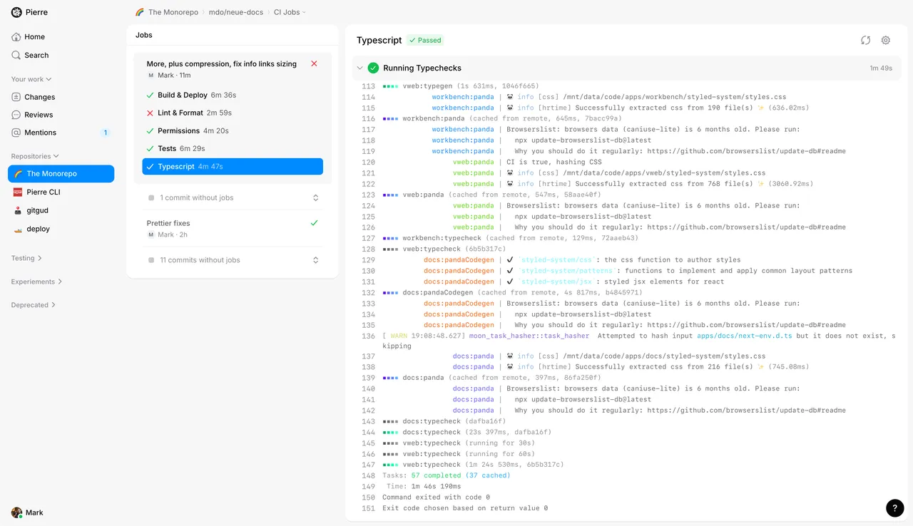 Pierre brand asset featured on docs.pierre.co