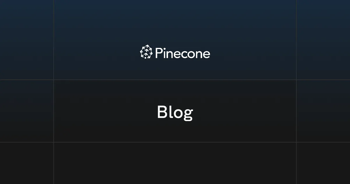 Pinecone brand asset featured on pinecone.io
