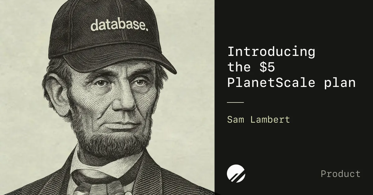 PlanetScale brand asset featured on planetscale.com