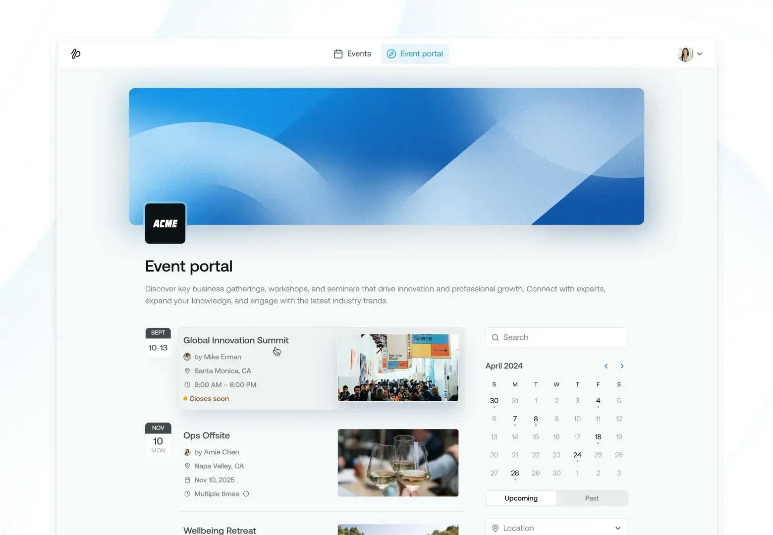 Planned brand asset featured on planned.com