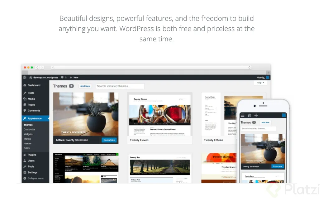 Platzi brand asset featured on platzi.com