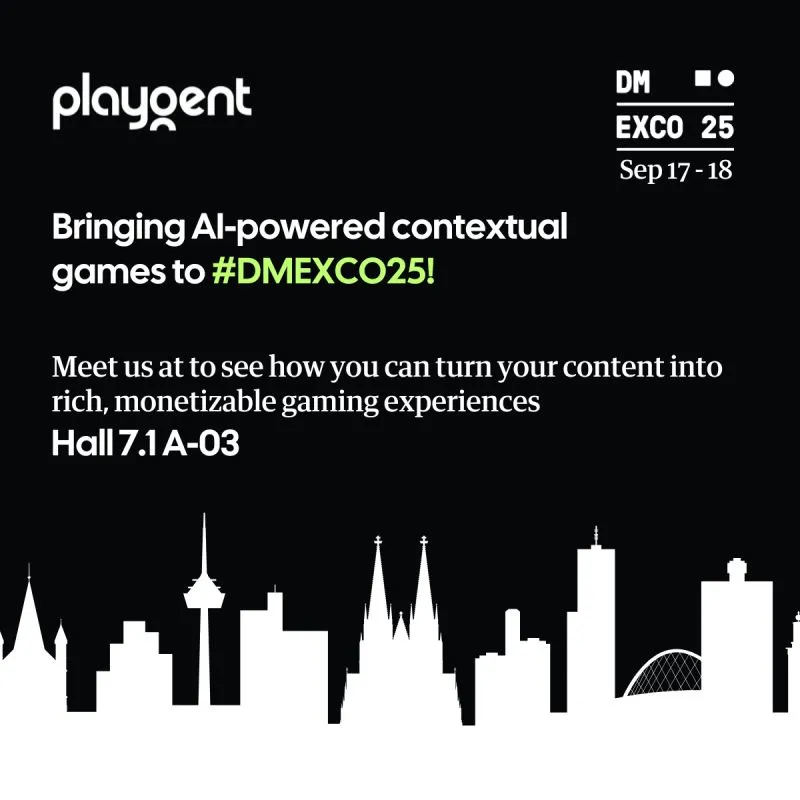 Playgent brand asset featured on linkedin.com