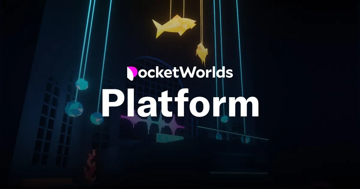 Pocket Worlds brand asset featured on pocketworlds.com