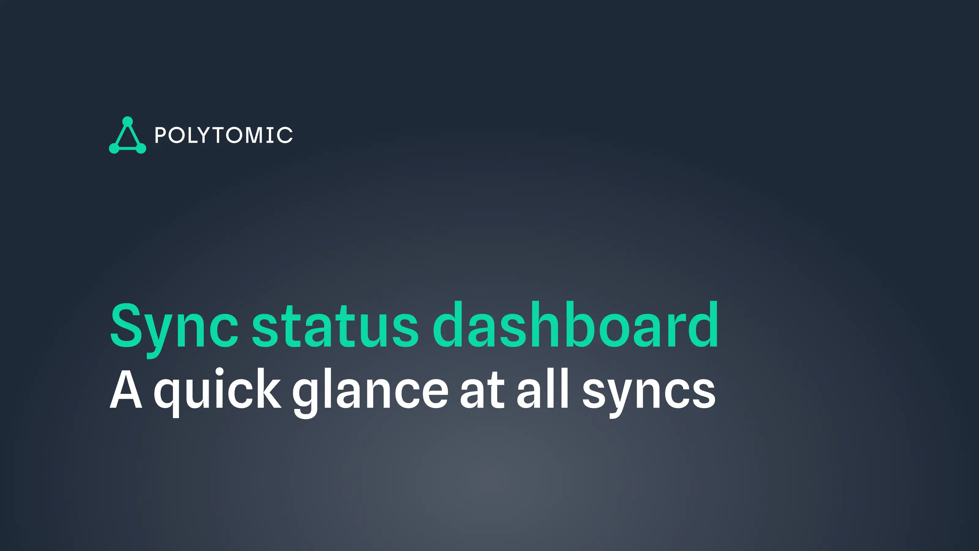 Polytomic brand asset featured on polytomic.com