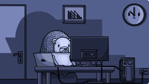 PostHog brand asset featured on posthog.com