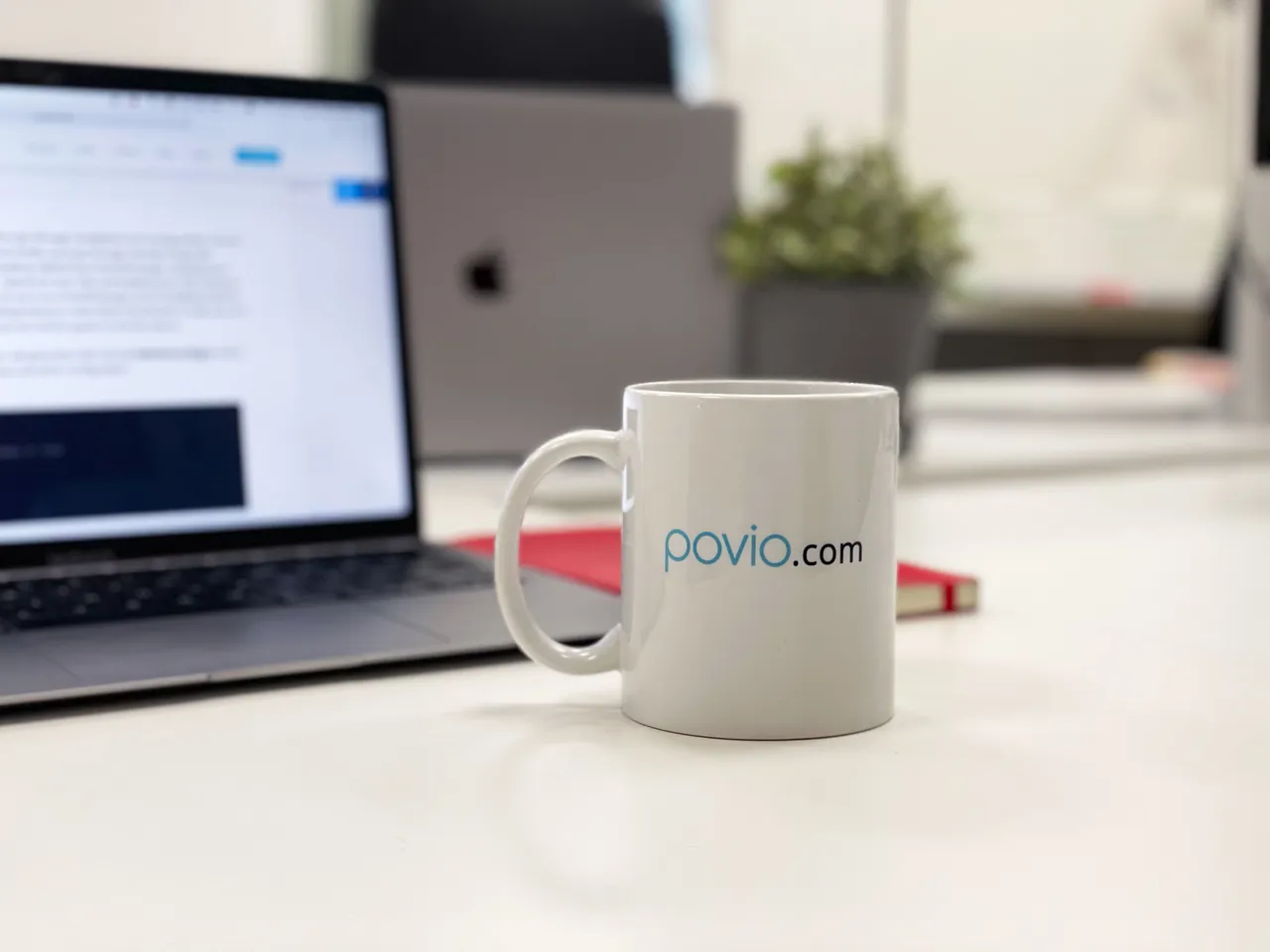 Povio brand asset featured on povio.com