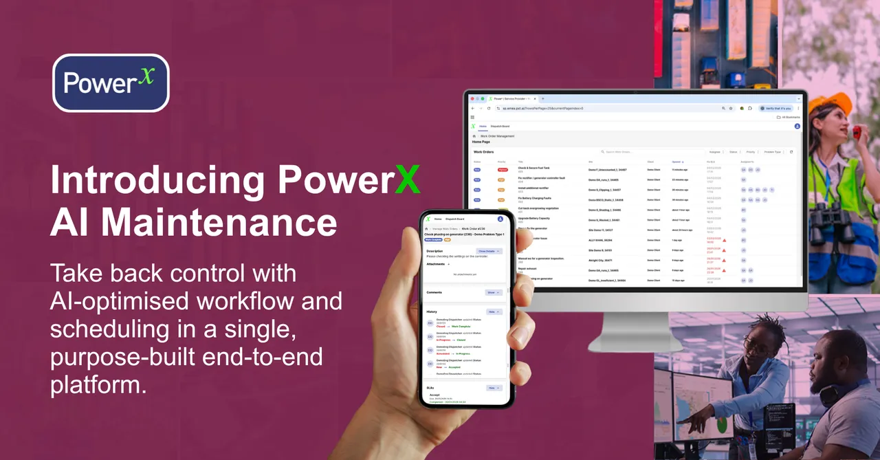PowerX brand asset featured on powerx.ai