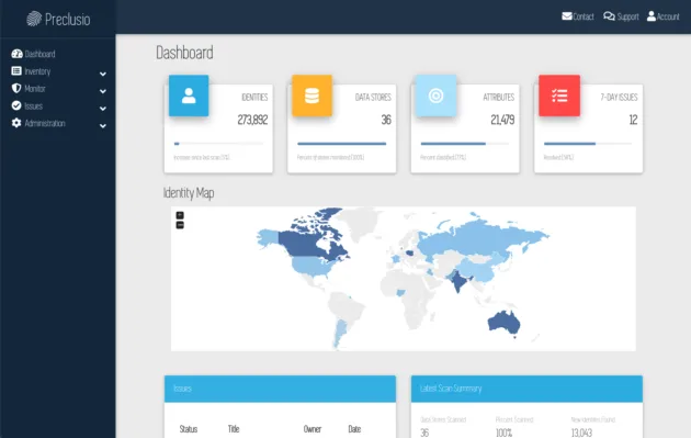 Preclusio brand asset featured on geekwire.com