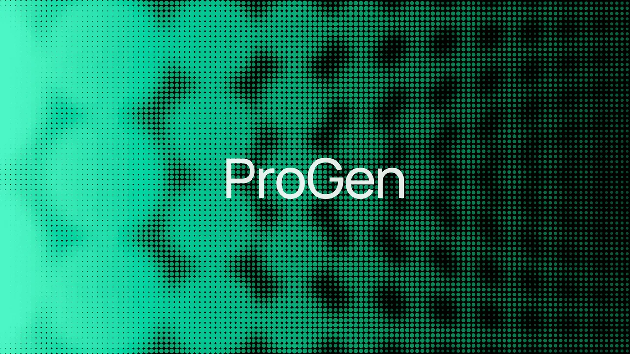 Profluent brand asset featured on profluent.bio