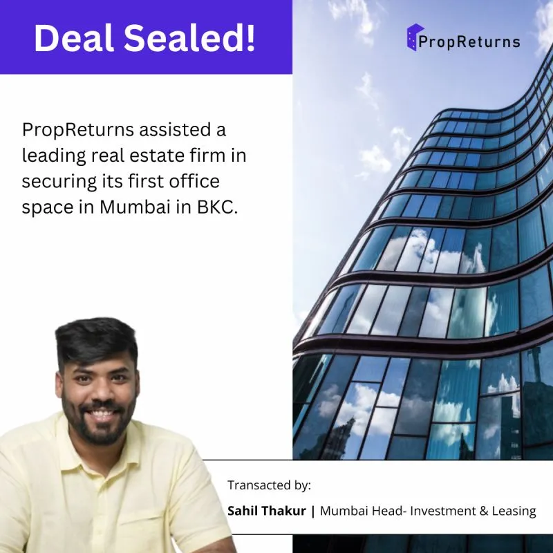 PropReturns brand asset featured on linkedin.com