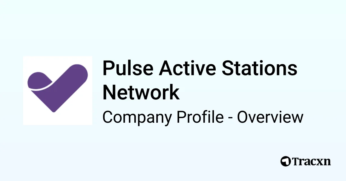 Pulse Active Stations Network brand asset featured on tracxn.com