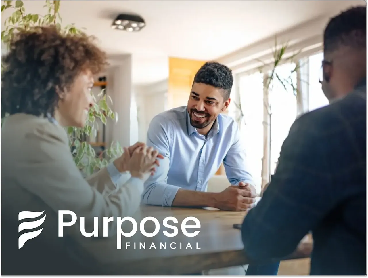 Purpose Finance brand asset featured on plaid.com