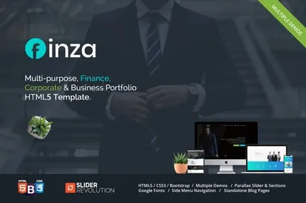 Purpose Finance brand asset featured on elements.envato.com