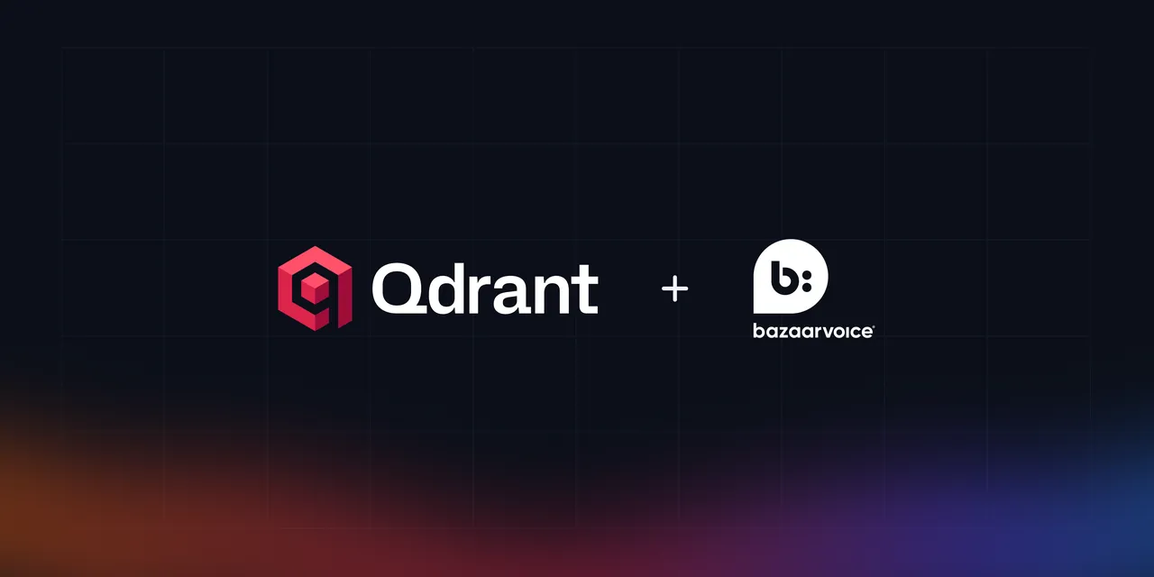 Qdrant brand asset featured on qdrant.tech