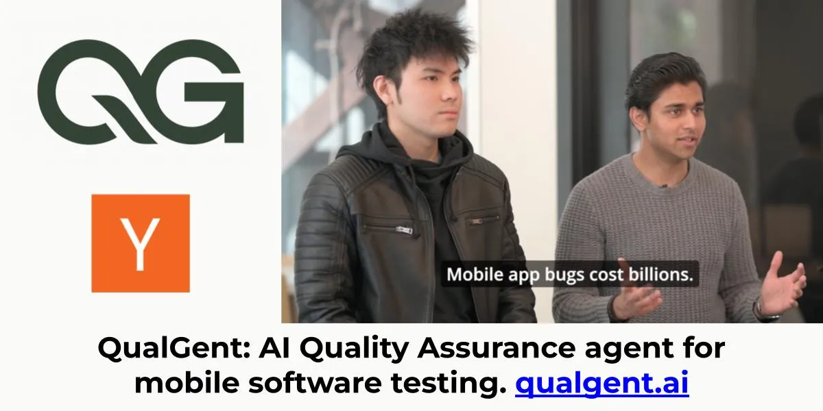 QualGent brand asset featured on fondo.com