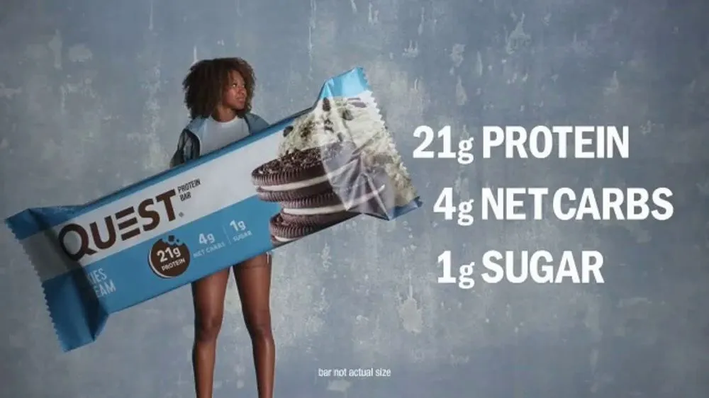 Quest brand asset featured on ispot.tv