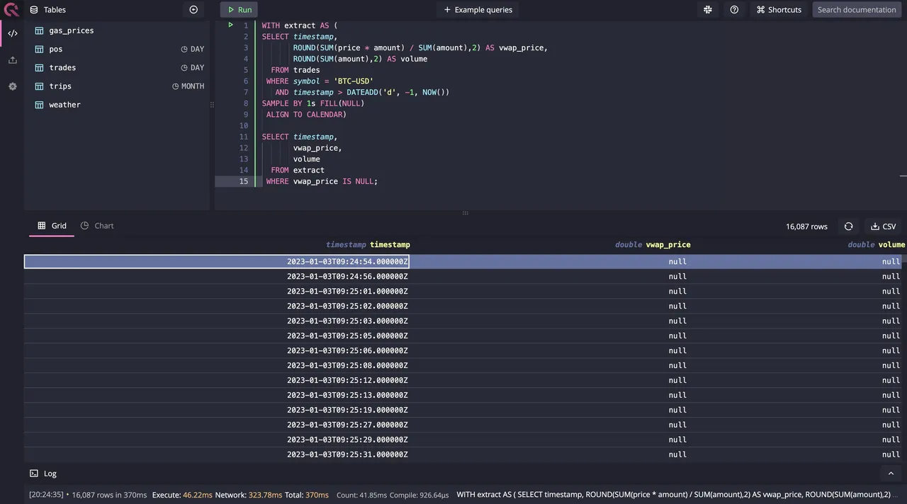 QuestDB brand asset featured on questdb.io