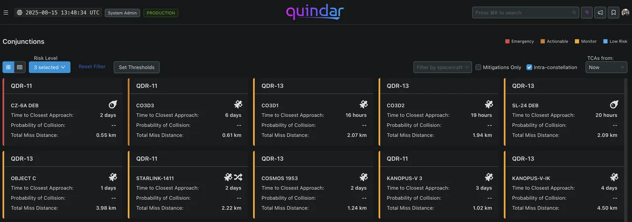 Quindar brand asset featured on quindar.space