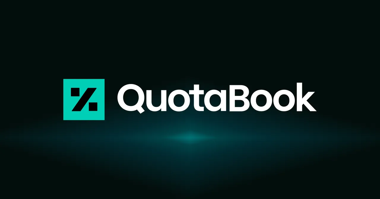 QuotaBook brand asset featured on quotabook.com