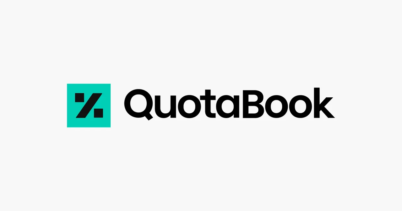 QuotaBook brand asset featured on quotabook.com