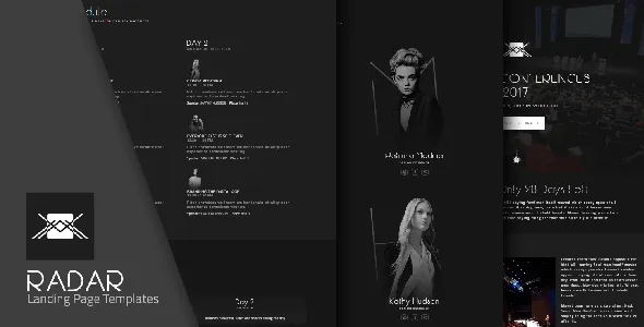 RADAR brand asset featured on themeforest.net