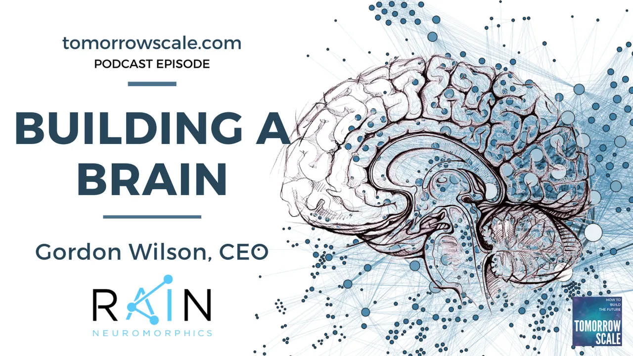 Rain Neuromorphics brand asset featured on tomorrowscale.com