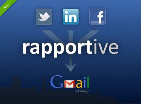 Rapportive brand asset featured on recruitingdaily.com