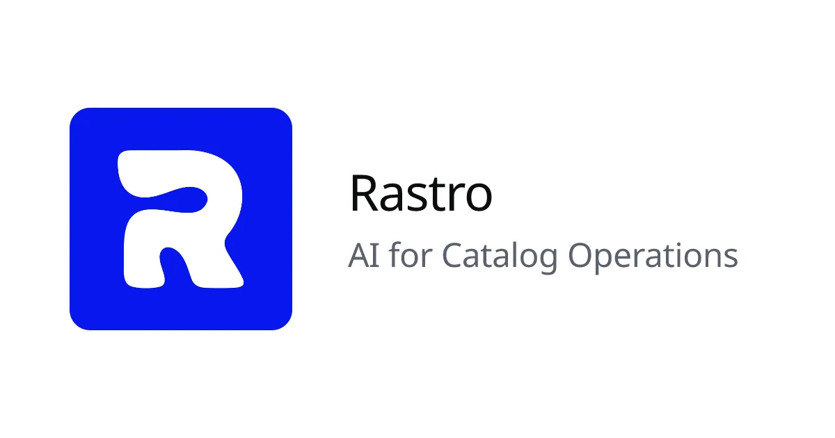 Rastro brand asset featured on rastro.ai