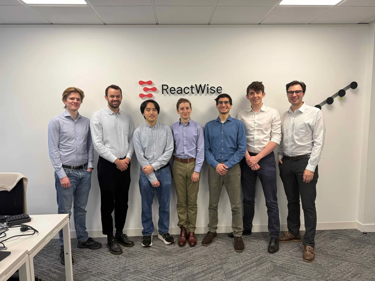 ReactWise brand asset featured on reactwise.com