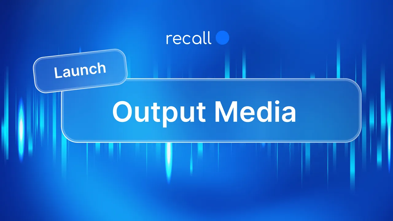 Recall.ai brand asset featured on recall.ai