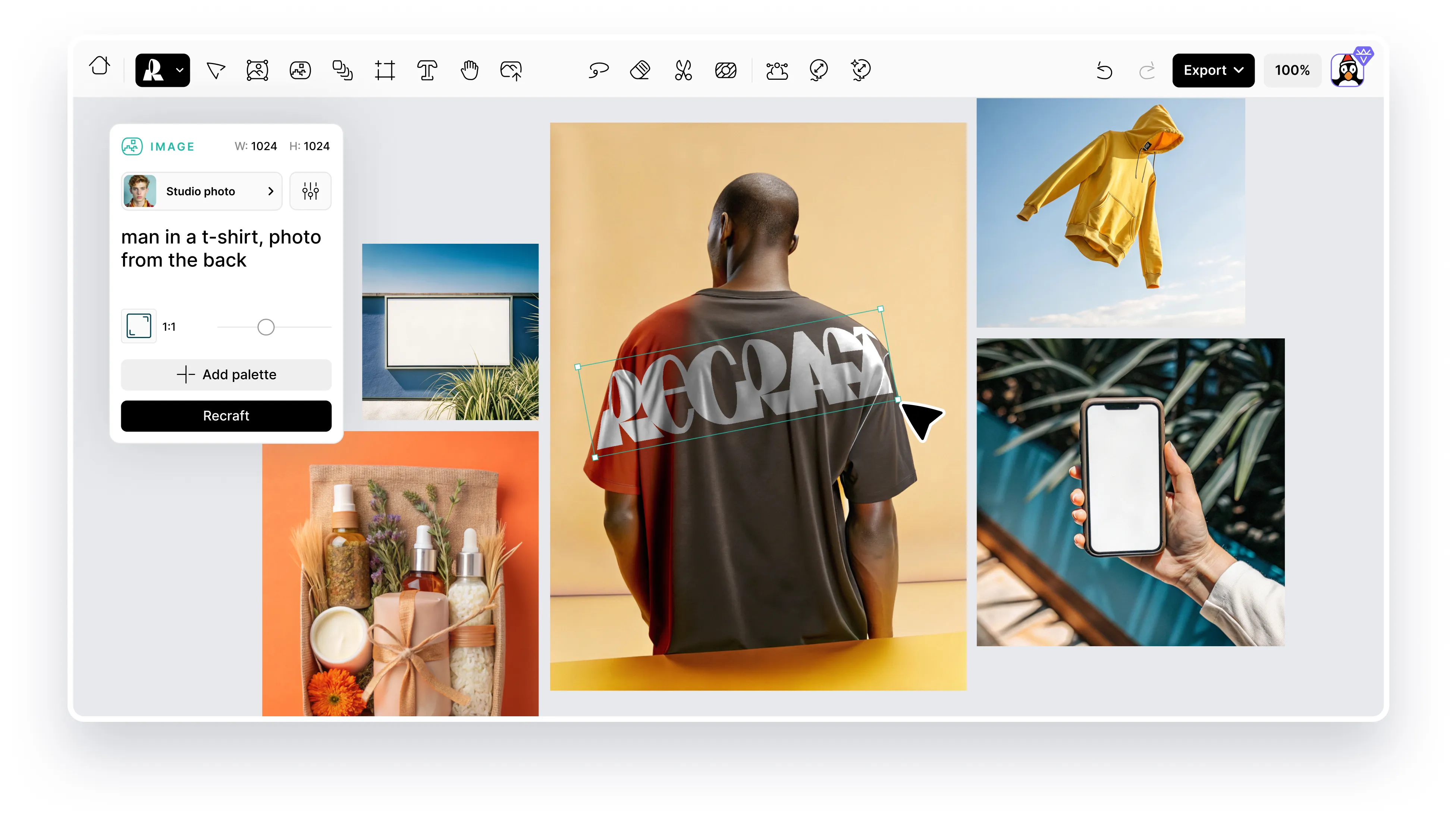 Recraft brand asset featured on recraft.ai