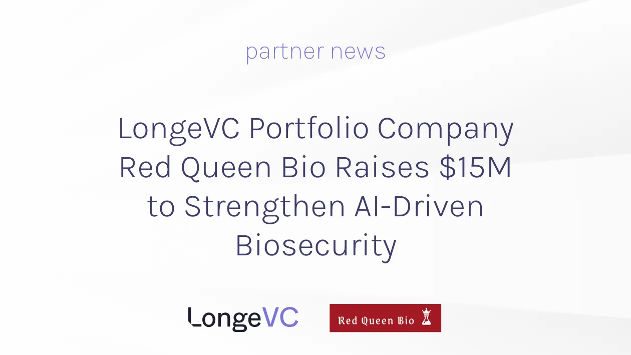 Red Queen Bio brand asset featured on longevc.com