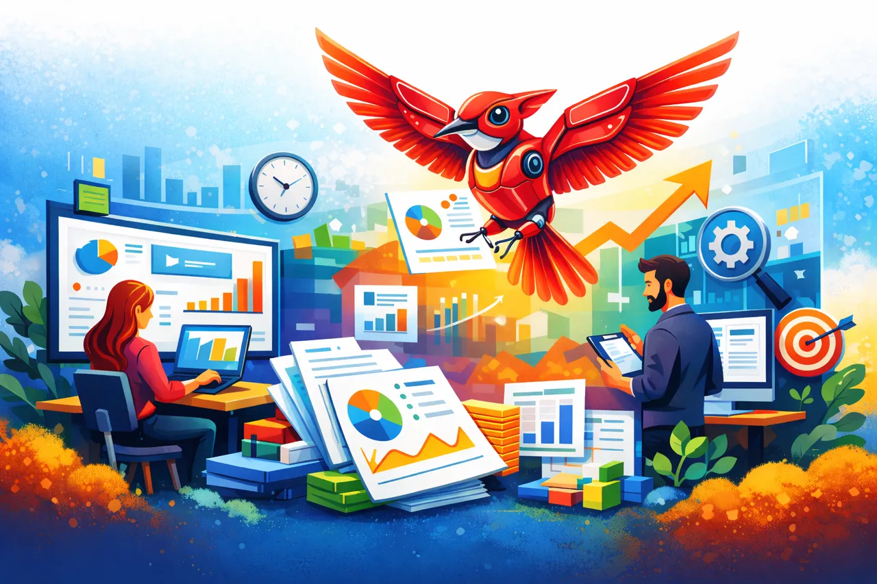 Redbird brand asset featured on redbird.io