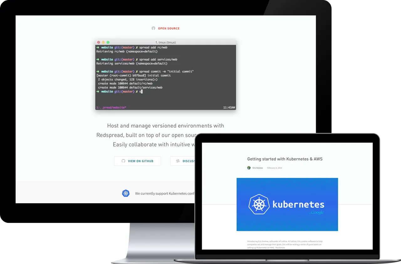 Redspread brand asset featured on minimill.co